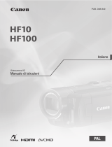 Canon HF100 Manuale utente