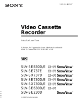 Sony SLV-SE730E Istruzioni per l'uso