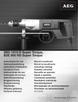 AEG SB2-1010 D SUPER TORQUE Manuale del proprietario