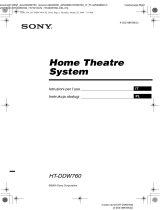 Sony HT-DDW760 Manuale del proprietario