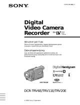 Sony DCR-TRV11E Manuale del proprietario