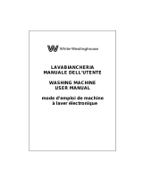 White-Westinghouse washing machine Manuale utente