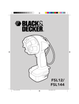BLACK+DECKER FSL12 Manuale utente
