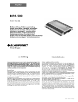 Blaupunkt MPA 500 Manuale del proprietario