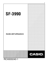 Casio SF-3500 Manuale del proprietario