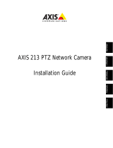 Axis 213 PTZ Guida d'installazione