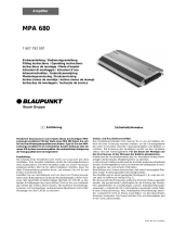 Blaupunkt MPA680 Manuale del proprietario