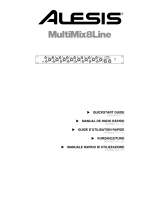 Alesis MultiMix8Line Manuale del proprietario