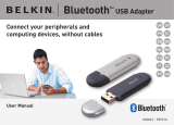 Belkin ADAPTATEUR USB BLUETOOTH™-100 MÈTRES #F8T012FR Manuale del proprietario