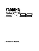 Yamaha SY99 Manuale del proprietario