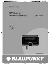 Blaupunkt OLED-DISPLAY BT/USB-INTERFACE Manuale del proprietario