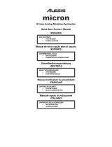 Alesis Micron Manuale del proprietario