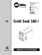 Miller GOLD SEAL 160i CE Manuale del proprietario
