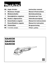 Makita GA5030 Manuale del proprietario