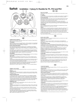 Saitek CYBORG V.3 RUMBLE PS2 Manuale del proprietario