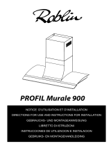 ROBLIN PROFIL MURALE 900 Manuale del proprietario