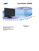 Samsung 225MW Manuale utente
