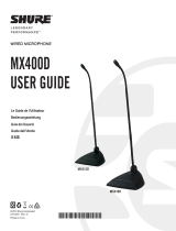 Shure Microflex MX400D Series Manuale utente