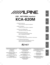Alpine KCA-620M Manuale utente