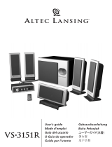 Altec Lansing VS3151R Manuale utente