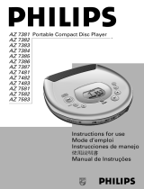 Philips AZ 7381 Manuale utente