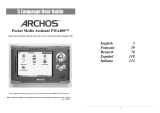 Archos PMA400TM Manuale utente