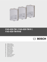 Bosch Appliances FAS-420-TM-R Manuale utente