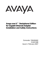 Avaya Gigabit Ethernet Adapter Manuale utente