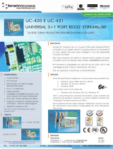 Brainboxes UC-420 Manuale utente