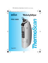 Braun Pro3000 Thermoscan Manuale utente