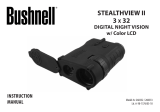 Bushnell STEALTHVIEW II Manuale del proprietario