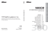 Nikon AF-S NIKKOR 300MM F-2.8G ED VR II Manuale utente