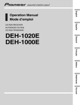 Pioneer DEH-1020E Manuale utente
