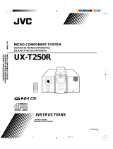 JVC UX-T250R Manuale utente