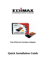 Edimax Edimax Wireless LAN Cardbus Adapter Manuale utente