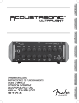 Fender Acoustasonic Ultralight Manuale utente