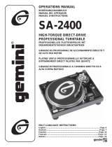 Gemini SA-2400 Manuale utente