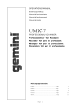 Gemini UMX-7 Manuale utente