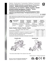 Graco 311905C FineFinishPro 390/395 Airless/Air Assisted Sprayers Manuale utente