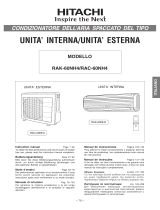 Hitachi RAC-60NH4 Manuale utente