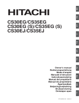 Hitachi CS35EG (S) Manuale utente