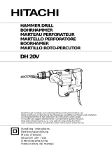 Hitachi DH 20V Manuale utente