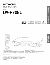 Hitachi DV-P705U Manuale utente