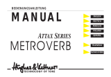 Hughes & Kettner Attax Metroverb Manuale utente
