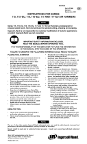 Ingersoll-Rand 116-EU Series Manuale utente