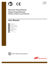 Ingersoll Rand ETW-E180 Manuale utente