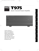 NAD T975 Manuale utente