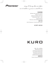 Pioneer KURO KRP-S02 Manuale utente