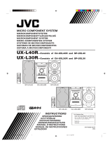 JVC UX-L40R Manuale utente