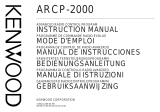 Kenwood ARCP-2000 Manuale utente